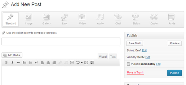 WordPress 3.6 Beta：发现最新更新