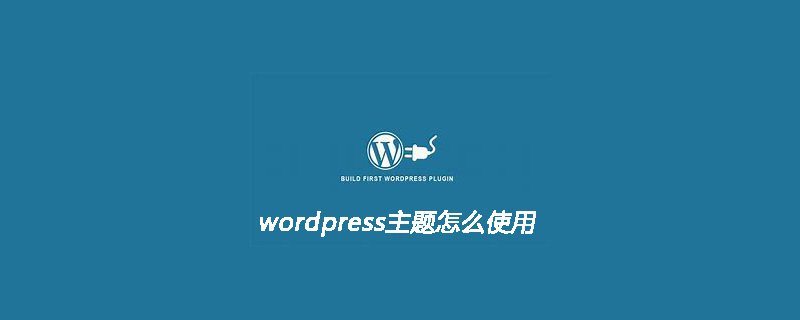 wordpress主题怎么使用呢