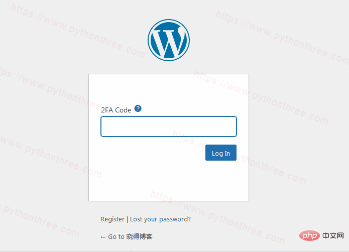 如何为wordpress网站添加双因素身份验证