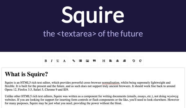 重温 squire：高效的 html5 富文本编辑器