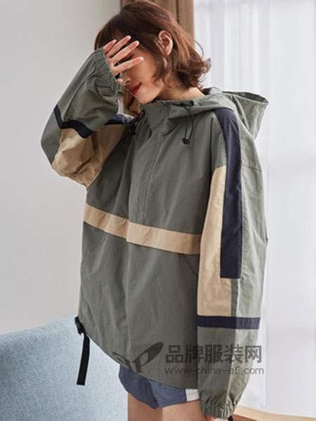 唐狮休闲品牌2020春夏休闲撞色棒球服外套