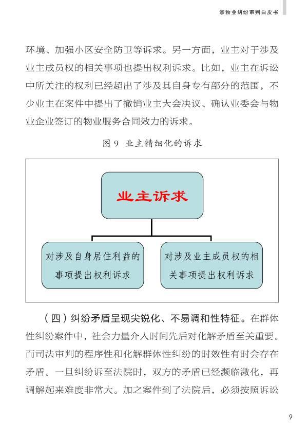 重磅：《人民法院涉物业纠纷审判白皮书》发布，业主物业都看看。