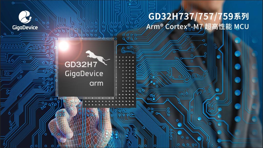 兆易创新推出GD32H737/757/759系列Cortex®-M7内核超高性能MCU