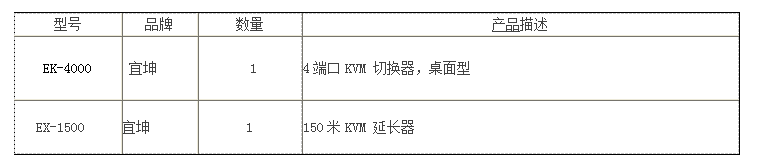 KVM 与延长器完美组合解决方案