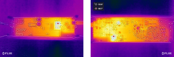 Pulsiv发布了效率超高的65W USB-C设计，可将温度降低30%，采用集成半有源桥，效率高达96%