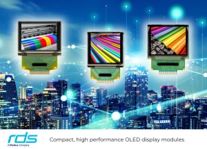 RDS  推出紧凑、高性能 OLED 显示模块