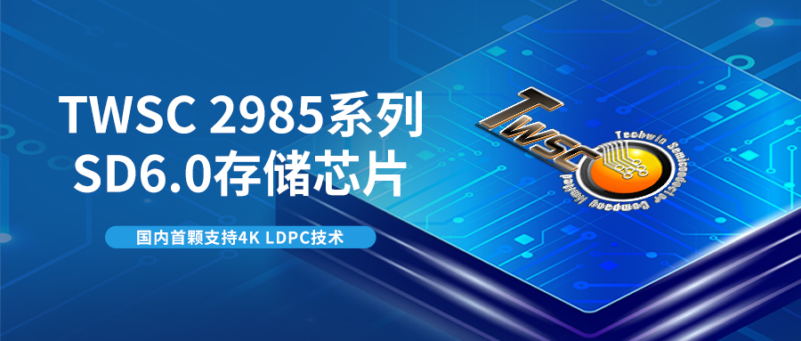 国内首颗，精准纠错！德明利TWSC2985系列：支持4K LDPC技术的存储芯片